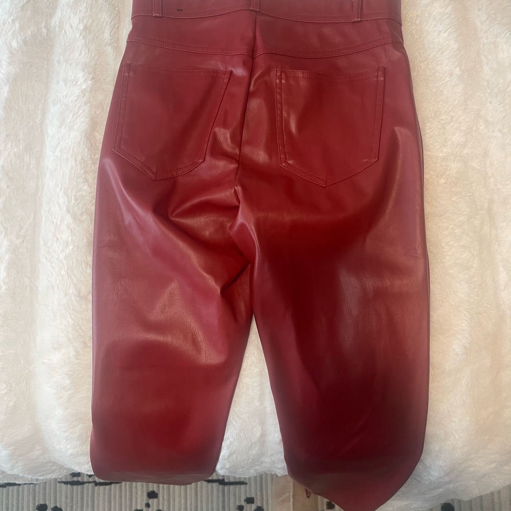 Zara faux leather pants - Picture 4 of 4